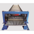 Corrugated roofing sheet roll forming machine line